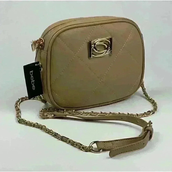 NEW! Bebe Women's Gio Square Crossbody Bag NWT $78 - Picture 4 of 5